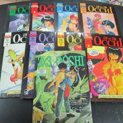 3x3 Occhi 1/8 + Speciale - Star Comics 1993 - Sequenza In Offerta!