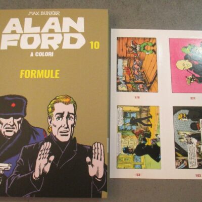 Alan Ford A Colori N° 10 + Figurine - Ed. Mondadori - Magnus & Bunker