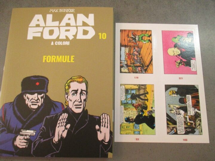 Alan Ford A Colori N° 10 + Figurine - Ed. Mondadori - Magnus & Bunker