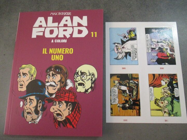 Alan Ford A Colori N° 11 + Figurine - Ed. Mondadori - Magnus & Bunker