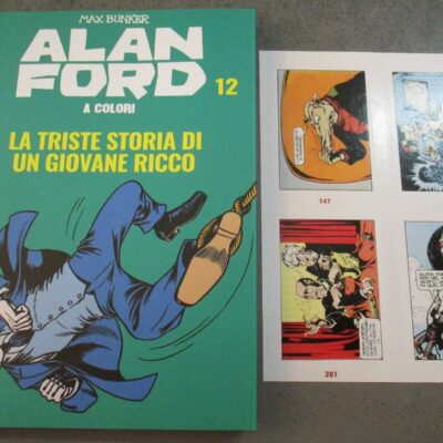 Alan Ford A Colori N° 12 + Figurine - Ed. Mondadori - Magnus & Bunker