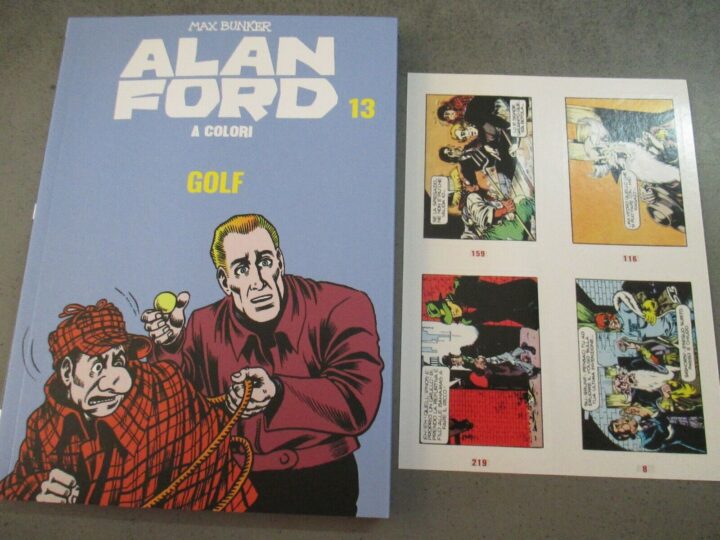 Alan Ford A Colori N° 13 + Figurine - Ed. Mondadori - Magnus & Bunker