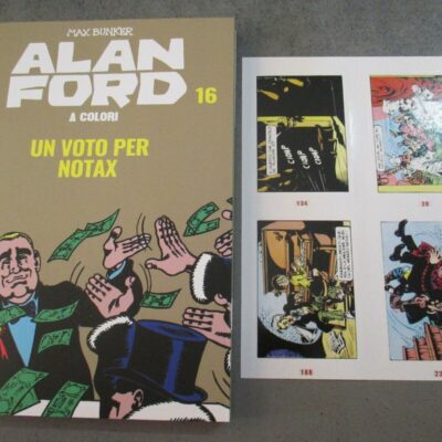 Alan Ford A Colori N° 16 + Figurine - Ed. Mondadori - Magnus & Bunker