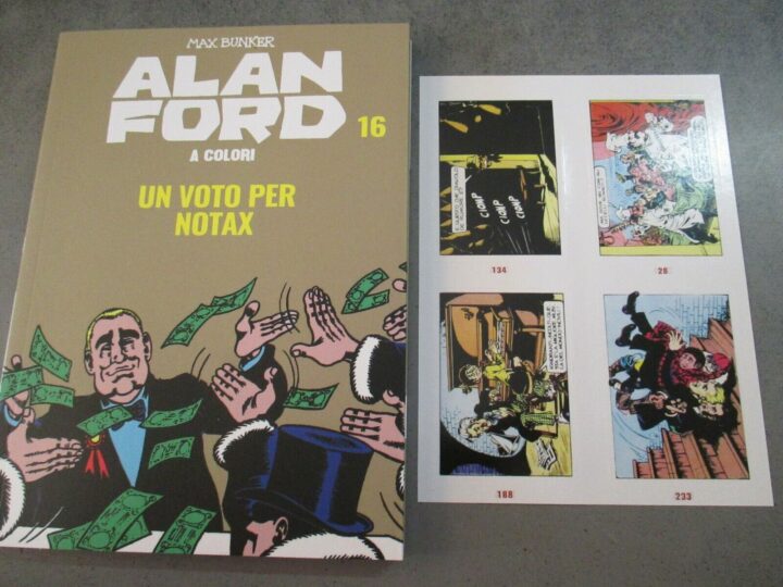 Alan Ford A Colori N° 16 + Figurine - Ed. Mondadori - Magnus & Bunker