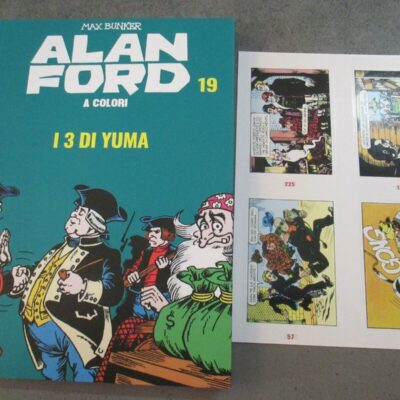 Alan Ford A Colori N° 19 + Figurine - Ed. Mondadori - Magnus & Bunker