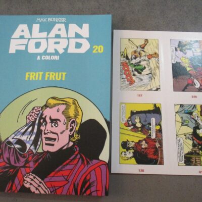 Alan Ford A Colori N° 20 + Figurine - Ed. Mondadori - Magnus & Bunker