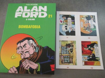 Alan Ford A Colori N° 21 + Figurine - Ed. Mondadori - Magnus & Bunker