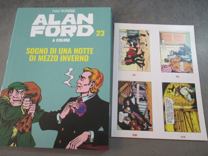 Alan Ford A Colori N° 23 + Figurine - Ed. Mondadori - Magnus & Bunker