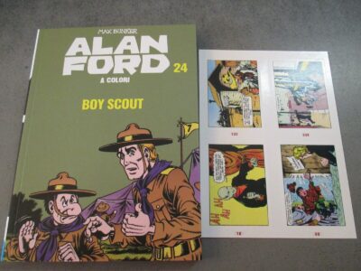 Alan Ford A Colori N° 24 + Figurine - Ed. Mondadori - Magnus & Bunker