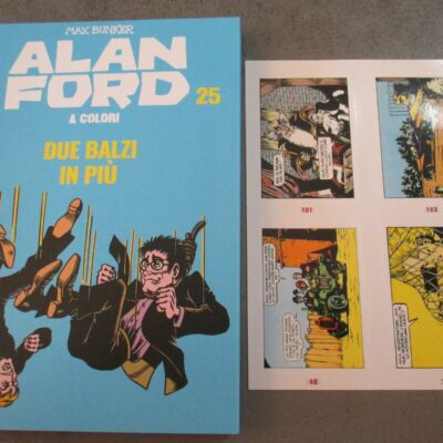 Alan Ford A Colori N° 25 + Figurine - Ed. Mondadori - Magnus & Bunker