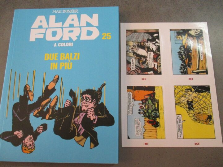 Alan Ford A Colori N° 25 + Figurine - Ed. Mondadori - Magnus & Bunker