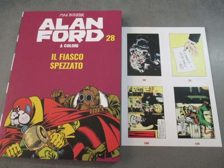 Alan Ford A Colori N° 28 + Figurine - Ed. Mondadori - Magnus & Bunker
