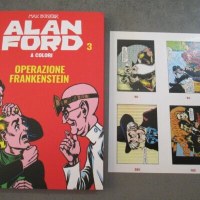 Alan Ford A Colori N° 3 + Figurine - Ed. Mondadori - Magnus & Bunker
