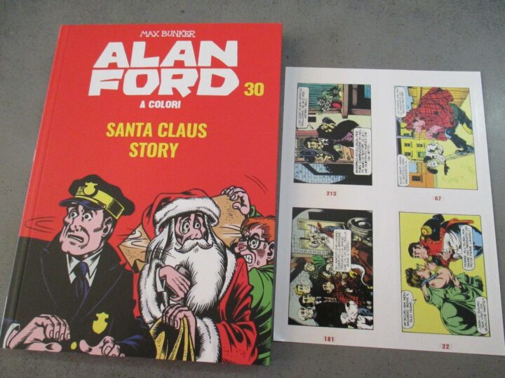 Alan Ford A Colori N° 30 + Figurine - Ed. Mondadori - Magnus & Bunker