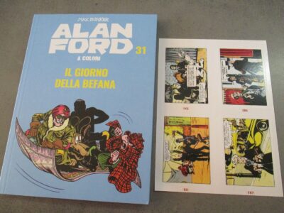 Alan Ford A Colori N° 31 + Figurine - Ed. Mondadori - Magnus & Bunker