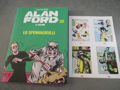 Alan Ford A Colori N° 33 + Figurine - Ed. Mondadori - Magnus & Bunker