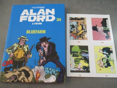 Alan Ford A Colori N° 34 + Figurine - Ed. Mondadori - Magnus & Bunker