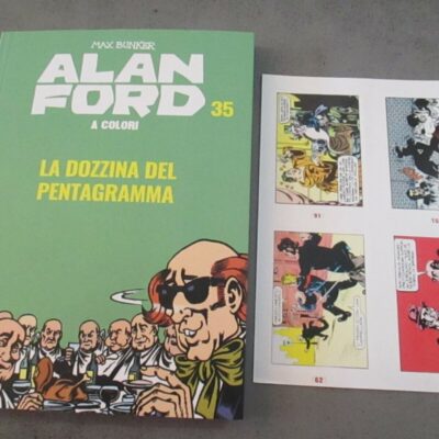 Alan Ford A Colori N° 35 + Figurine - Ed. Mondadori - Magnus & Bunker
