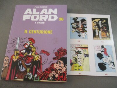 Alan Ford A Colori N° 36 + Figurine - Ed. Mondadori - Magnus & Bunker