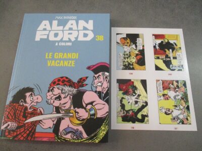 Alan Ford A Colori N° 38 + Figurine - Ed. Mondadori - Magnus & Bunker