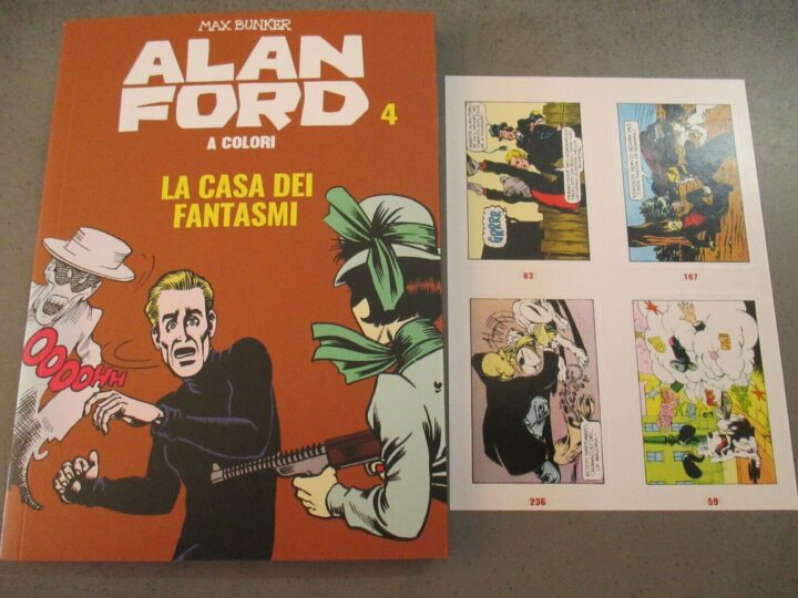Alan Ford A Colori N° 4 + Figurine - Ed. Mondadori - Magnus & Bunker