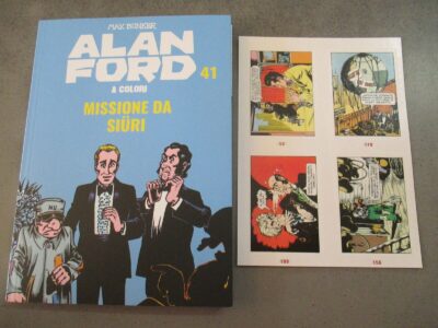 Alan Ford A Colori N° 41 + Figurine - Ed. Mondadori - Magnus & Bunker
