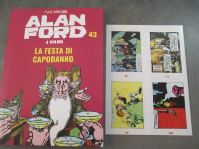 Alan Ford A Colori N° 43 + Figurine - Ed. Mondadori - Magnus & Bunker