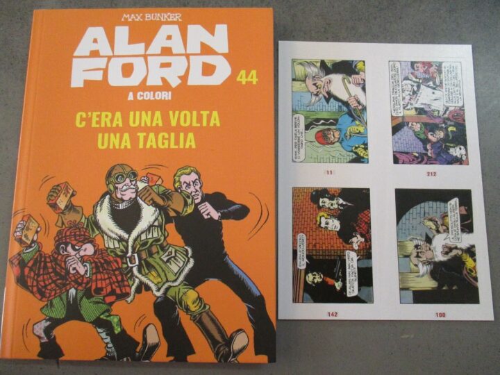 Alan Ford A Colori N° 44 + Figurine - Ed. Mondadori - Magnus & Bunker