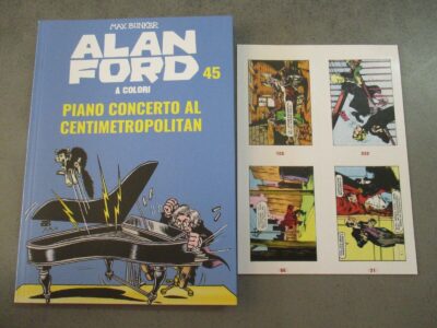 Alan Ford A Colori N° 45 + Figurine - Ed. Mondadori - Magnus & Bunker