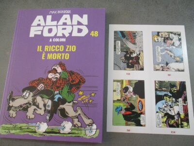 Alan Ford A Colori N° 48 + Figurine - Ed. Mondadori - Magnus & Bunker