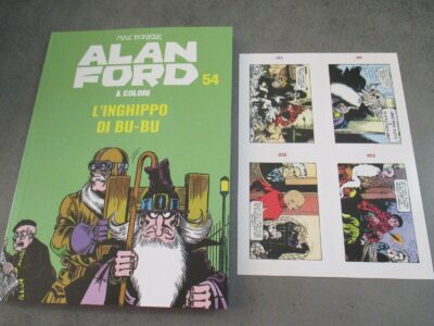 Alan Ford A Colori N° 54 + Figurine - Ed. Mondadori - Magnus & Bunker