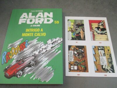 Alan Ford A Colori N° 59 + Figurine - Ed. Mondadori - Magnus & Bunker