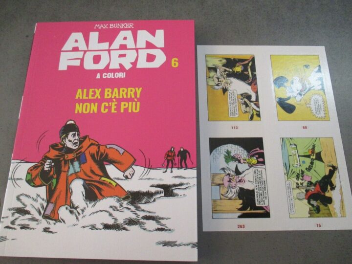Alan Ford A Colori N° 6 + Figurine - Ed. Mondadori - Magnus & Bunker