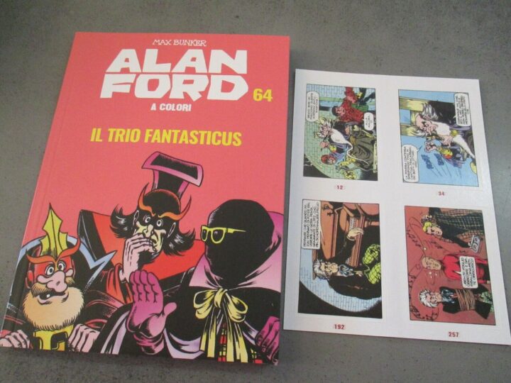 Alan Ford A Colori N° 64 + Figurine - Ed. Mondadori - Magnus & Bunker
