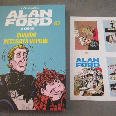 Alan Ford A Colori N° 67 + Figurine - Ed. Mondadori - Magnus & Bunker