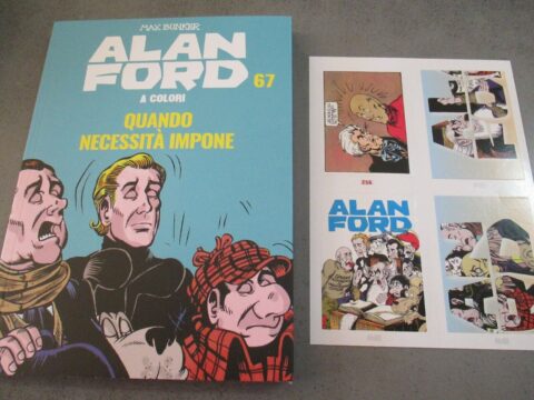 Alan Ford A Colori N° 67 + Figurine - Ed. Mondadori - Magnus & Bunker