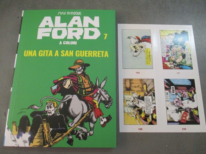 Alan Ford A Colori N° 7 + Figurine - Ed. Mondadori - Magnus & Bunker