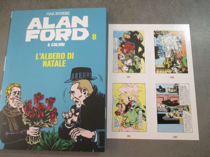 Alan Ford A Colori N° 8 + Figurine - Ed. Mondadori - Magnus & Bunker