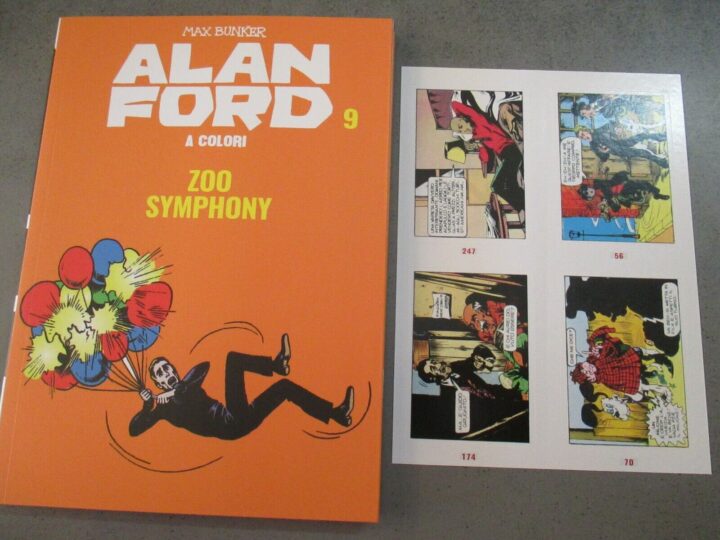 Alan Ford A Colori N° 9 + Figurine - Ed. Mondadori - Magnus & Bunker