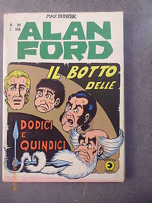 Alan Ford - N° 90 - Il Botto Delle Dodici E Quindici -editoriale Corno - Magnus