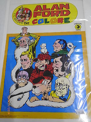 Alan Ford - Poster Allegato A Alan Ford Colore 1/1979 - Cm 25x40