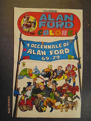 Alan Ford - Poster Allegato A Alan Ford Colore 2/1979 - Cm. 25x40