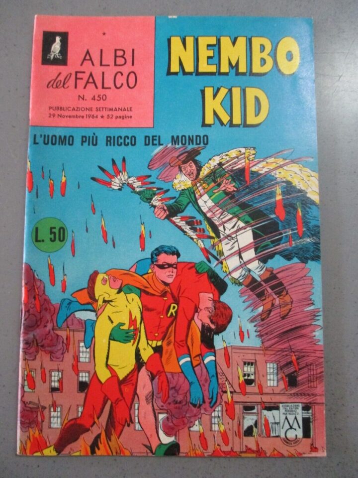 Albi Del Falco N° 450 - 29 Novembre 1964 - Prima Apparizione Teen Titans