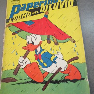 Albi D'oro N° 45 - 13/11/1955 - Paperino E L'uomo Del Diluvio