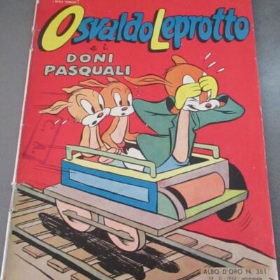 Albo D'oro N° 361 - 29/11/1952 - Osvaldo Leprotto E I Doni Pasquali