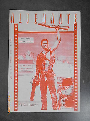 Alienante Anno Iv N° 8 - Fantascienza - Autoproduzione - 1992 - Cover Rossa