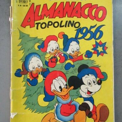 Almanacco Topolino 1956 - Albo D'oro 50 - Walt Disney Mondadori