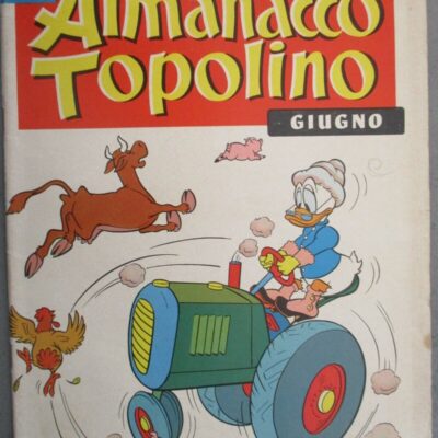 Almanacco Topolino N° 6 1961