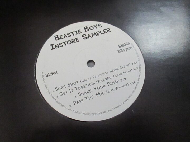 Beastie Boys - Instore Samplet - Lp Promo - Not On Label