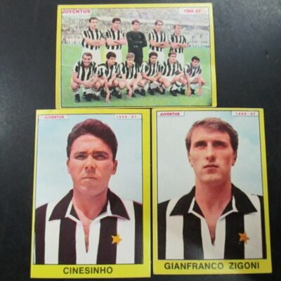 Calciatori Panini 1966-67 - Lotto 3 Figurine Juventus - Vedi Foto